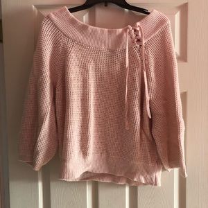 Pink sweater from express